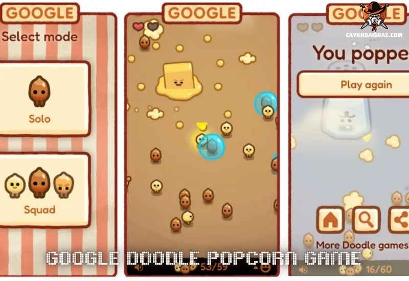 The Google Doodle Popcorn Game: A Sweet and Entertaining Distraction